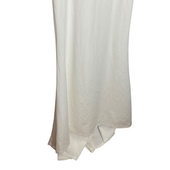 Lulus Feeling of Forever Maxi Dress Womens M Mermaid Wedding Gown Sleeveless - Picture 6 of 16